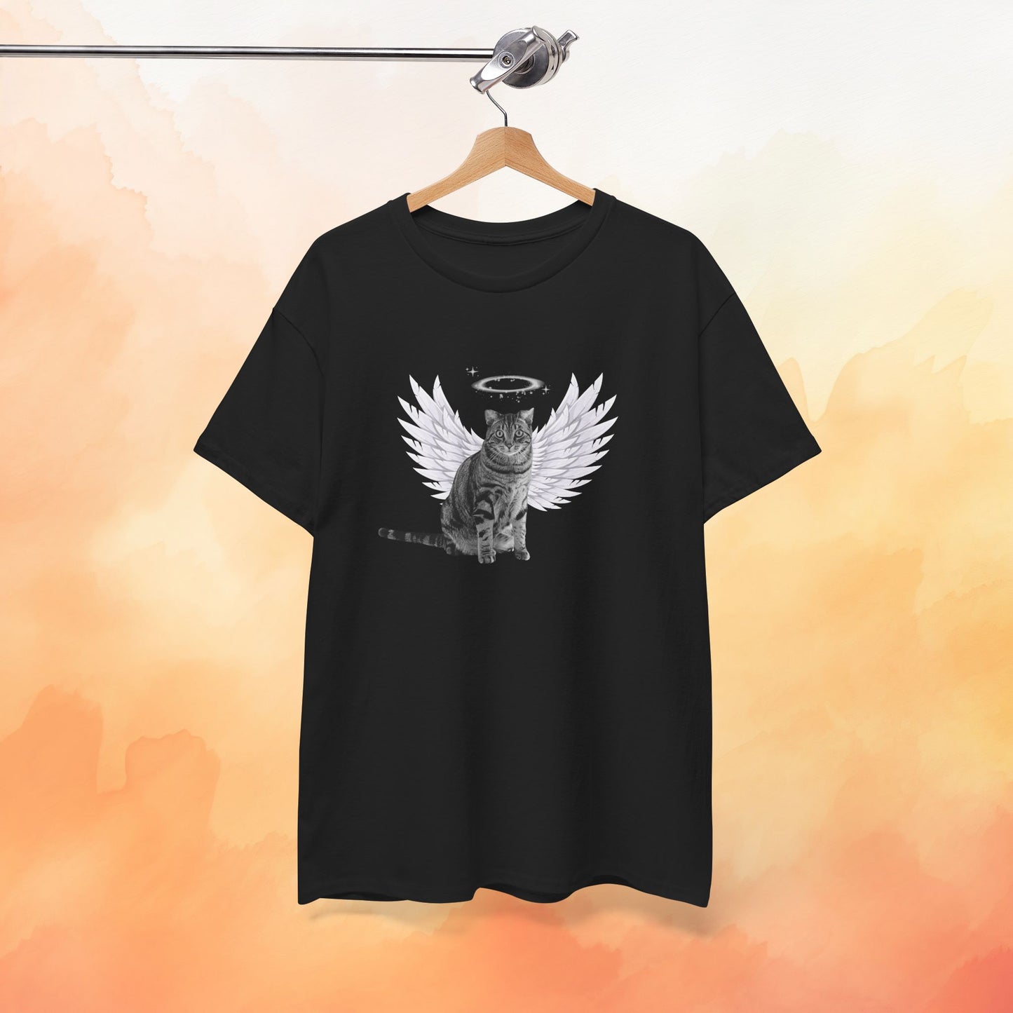 Custom Cat Angel T-Shirt