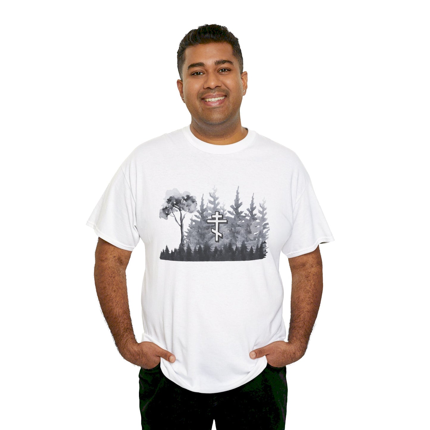 Orthodox Cross Forest T-Shirt