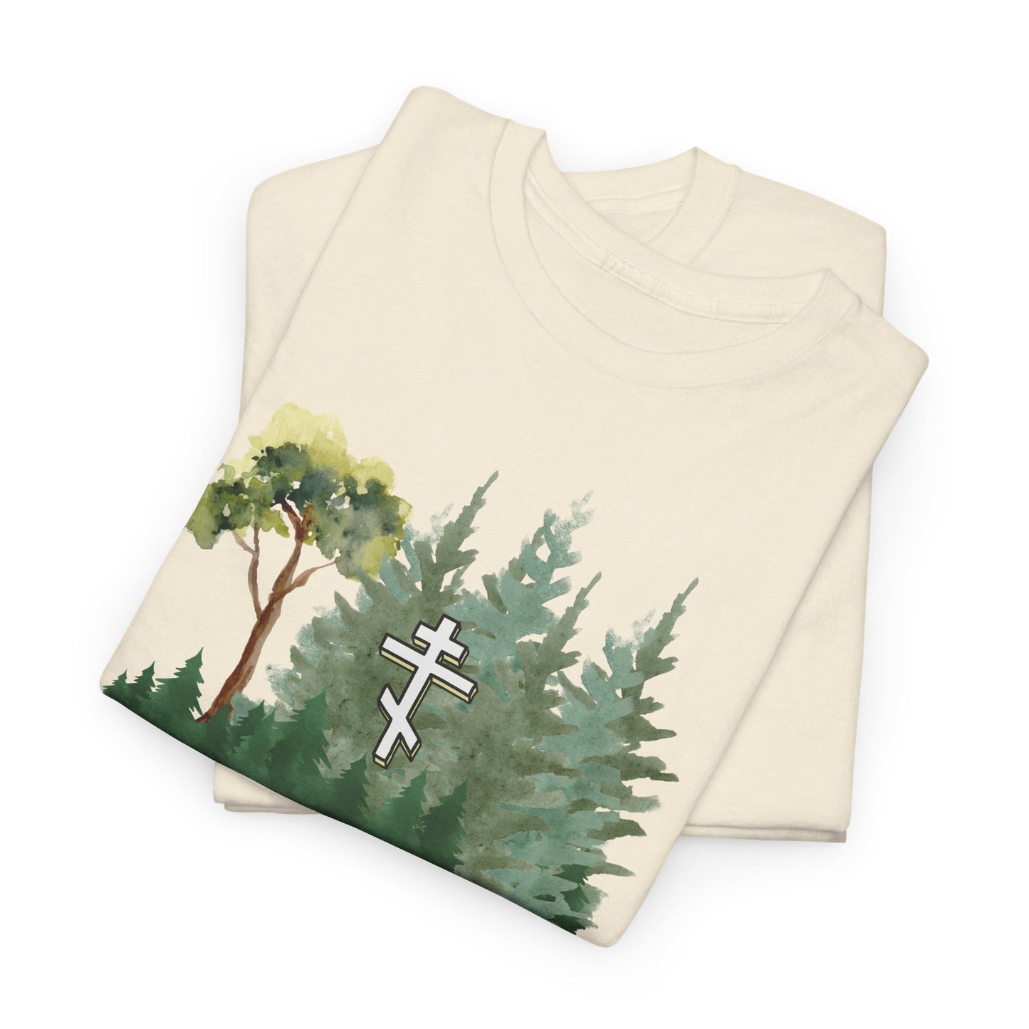 Orthodox Cross Forest T-Shirt