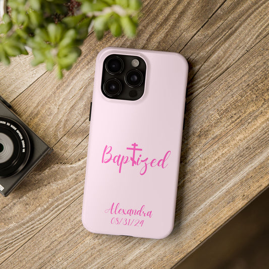 Personalized Baptized iPhone Case