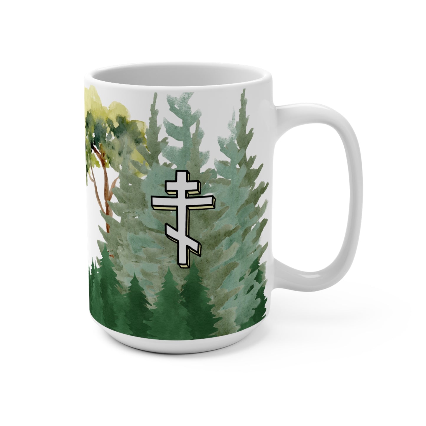 Cross Forest Coffee Mug