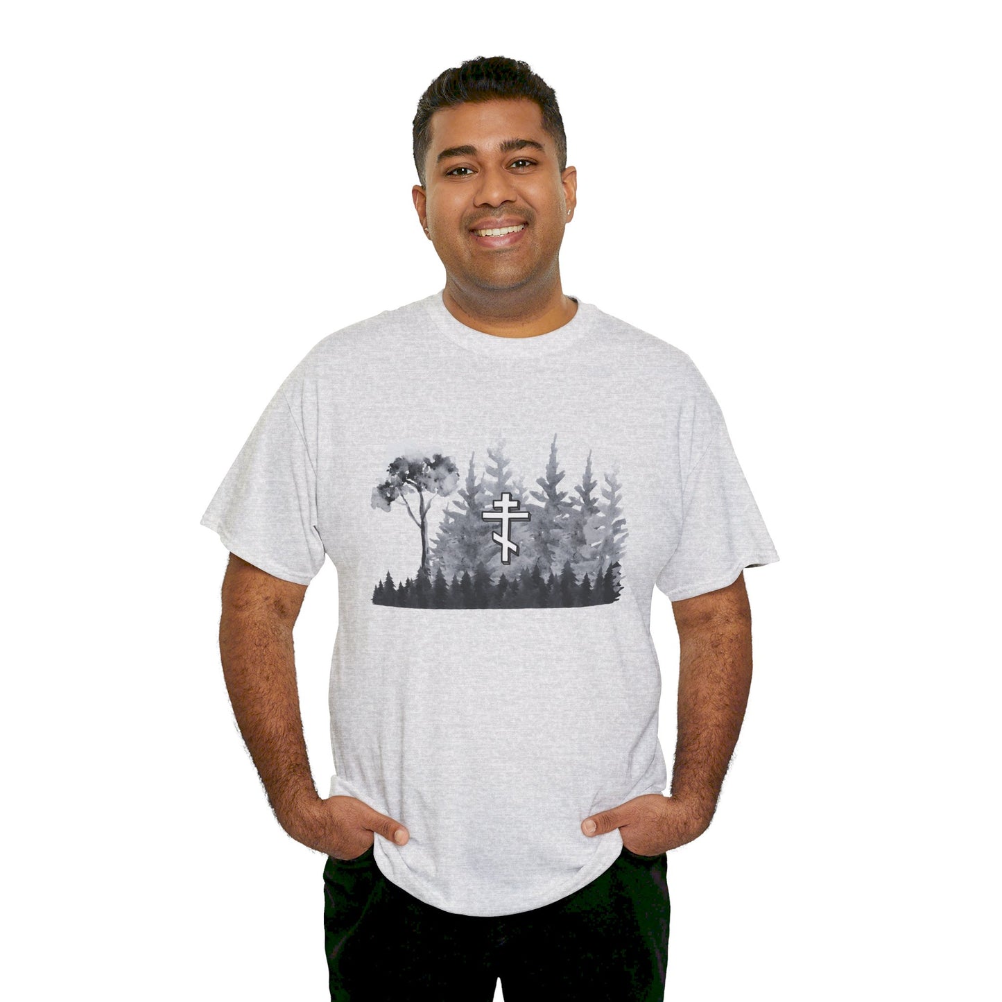 Orthodox Cross Forest T-Shirt