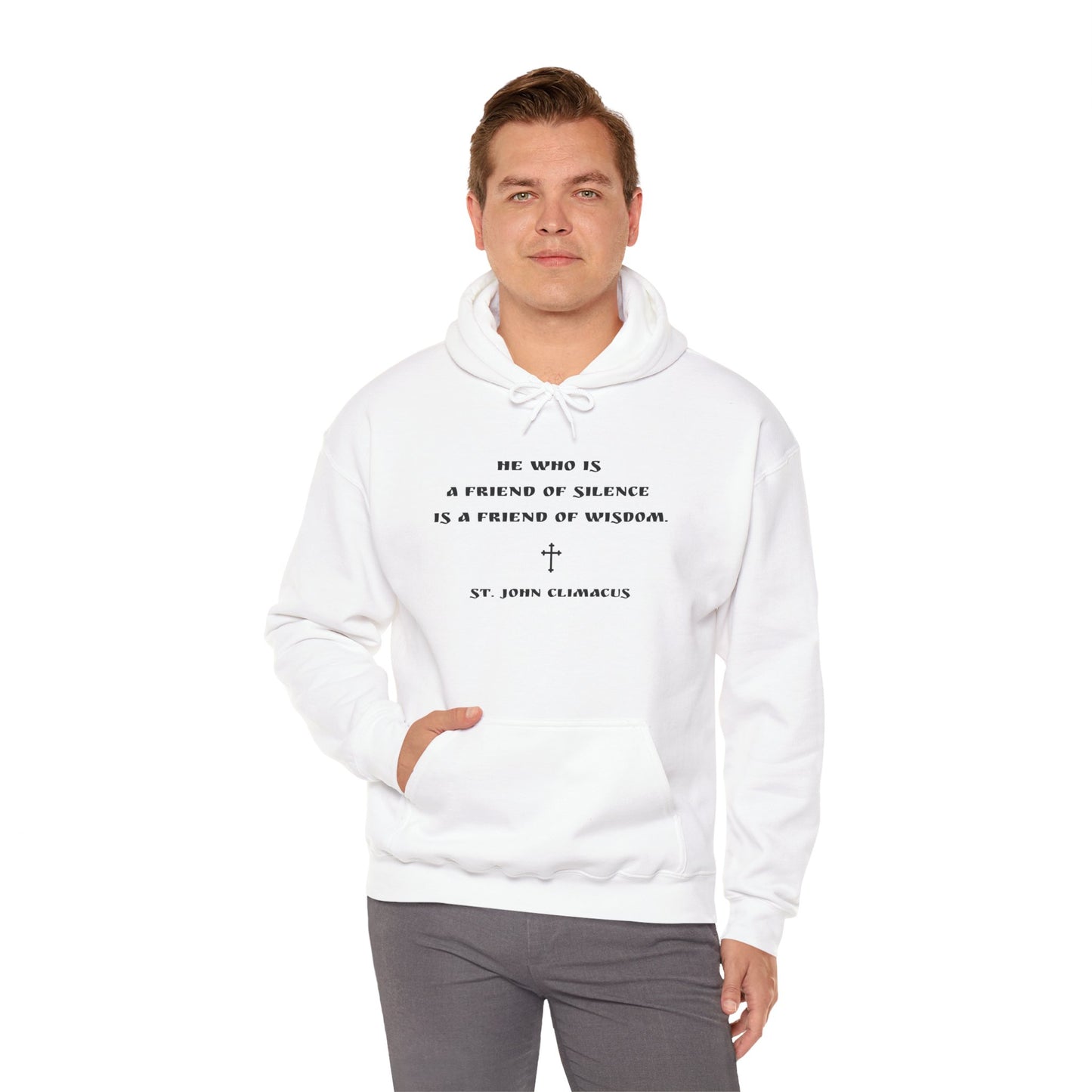 Saint John Climacus Quote Hoodie