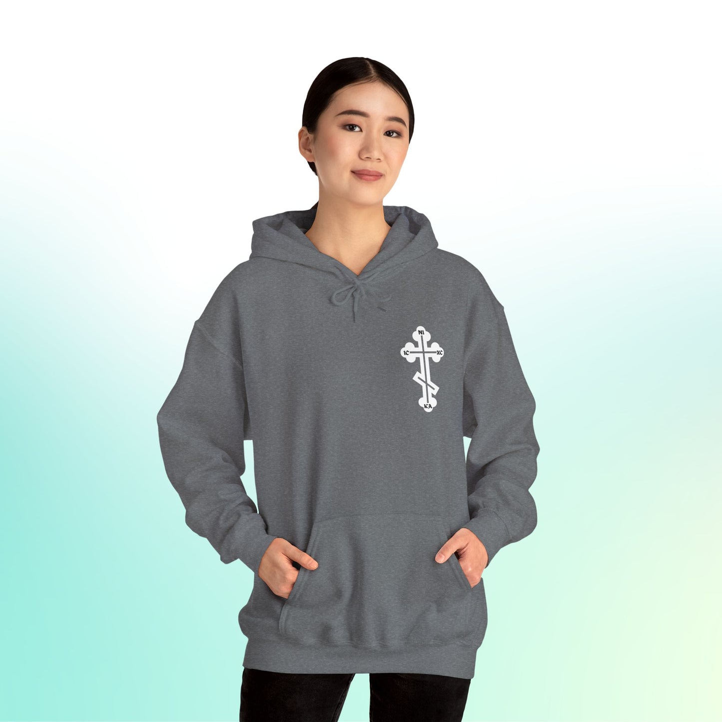 Orthodox Cross ICXC NIKA Hoodie