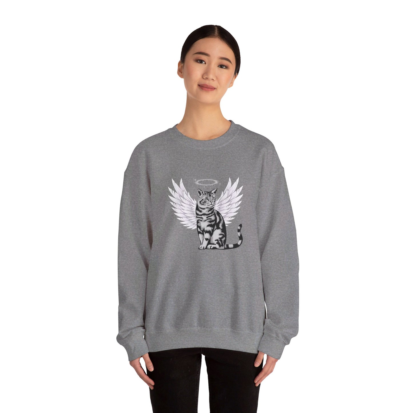 Cat Angel Sweatshirt