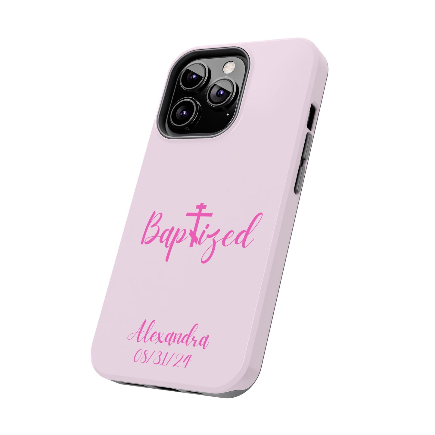 Personalized Baptized iPhone Case