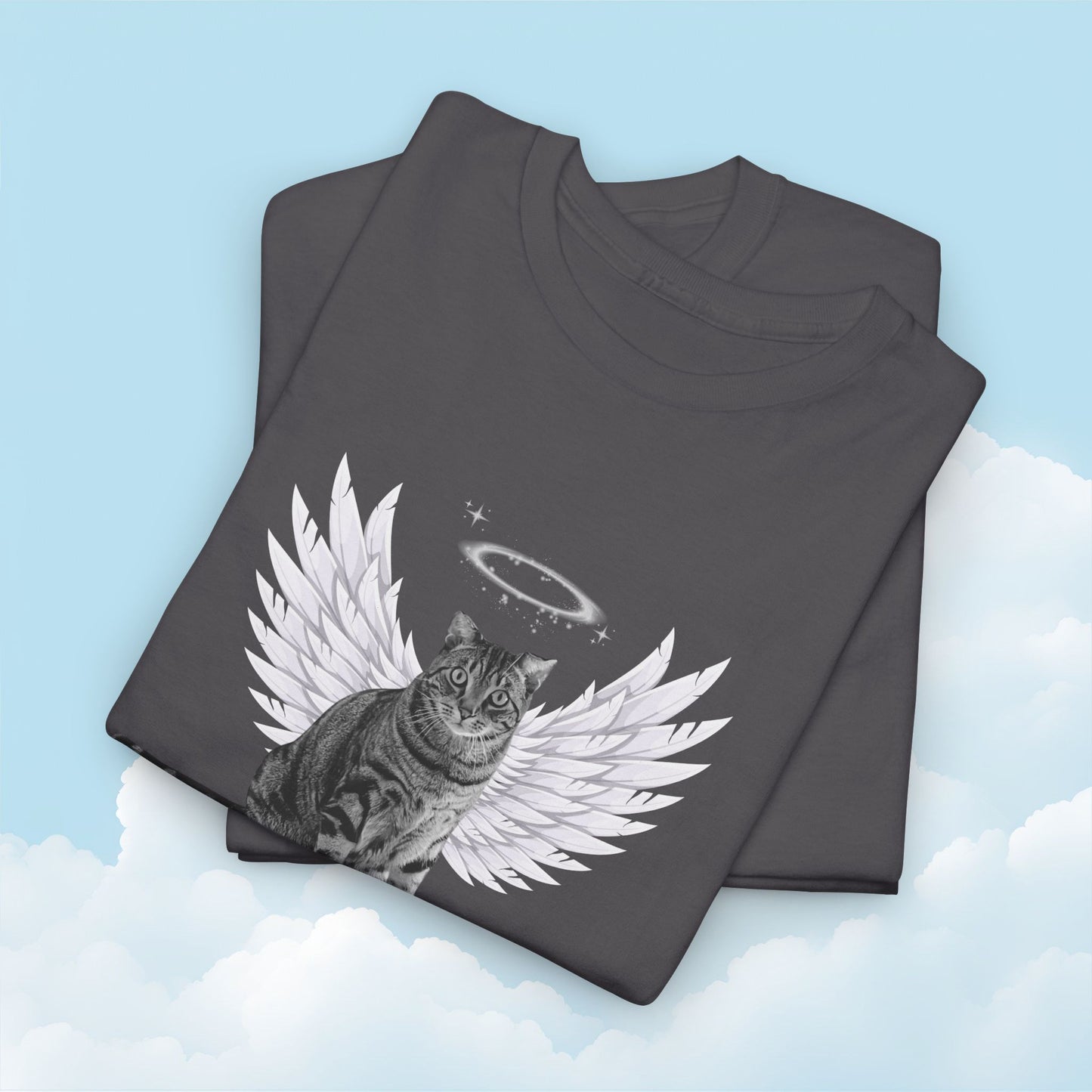 Custom Cat Angel T-Shirt