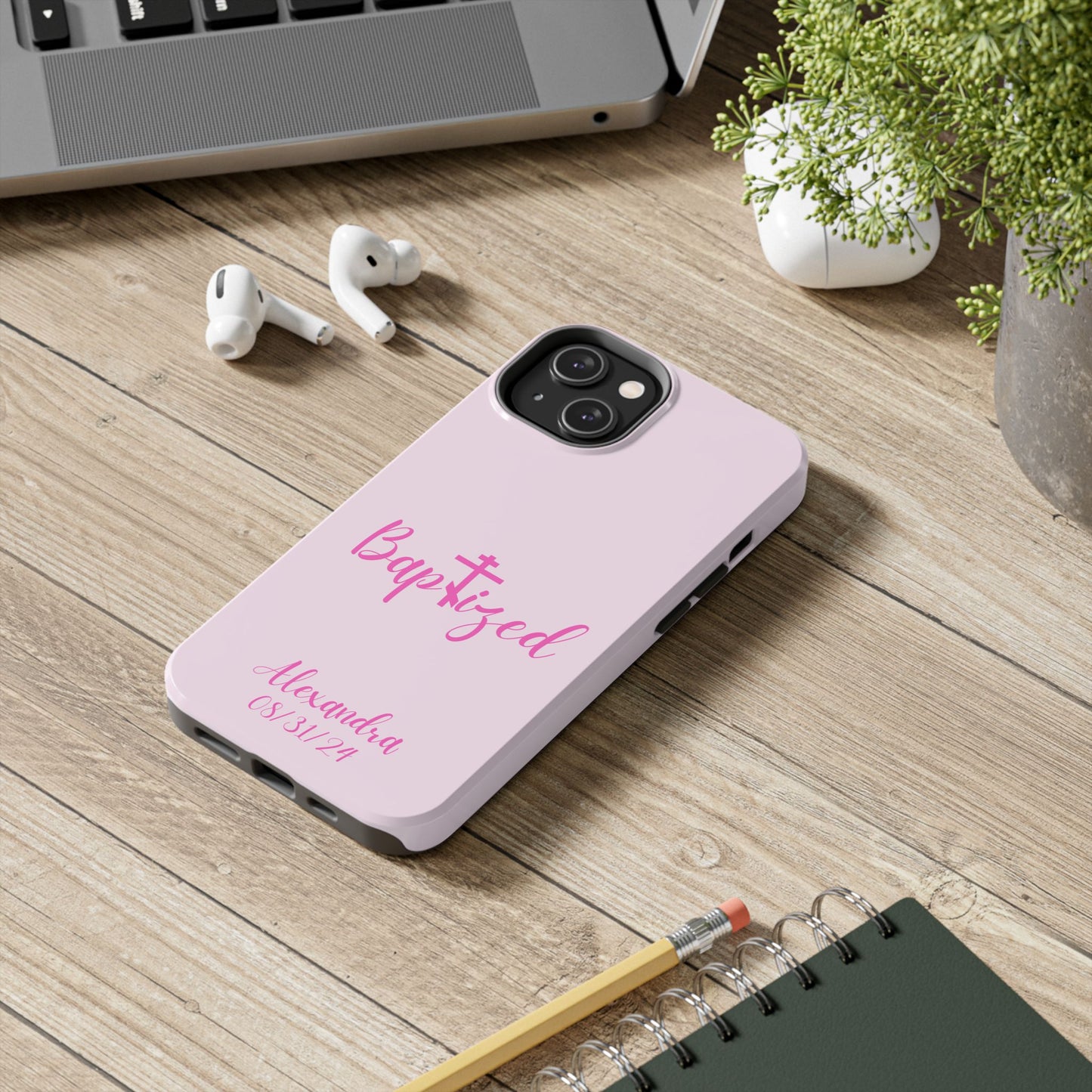 Personalized Baptized iPhone Case