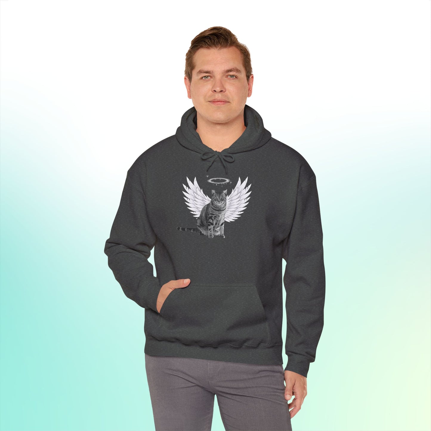 Custom Cat Angel Hoodie