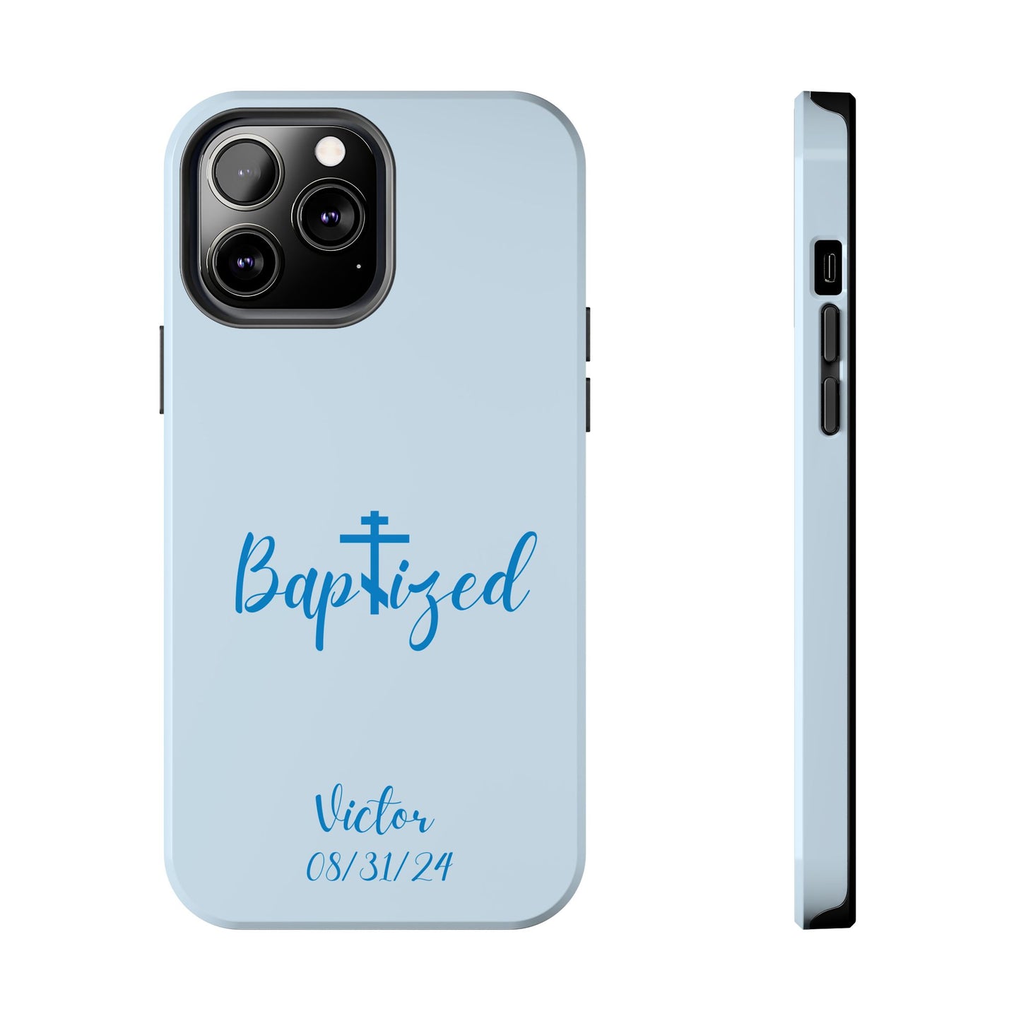 Personalized Baptized Tough iPhone Case