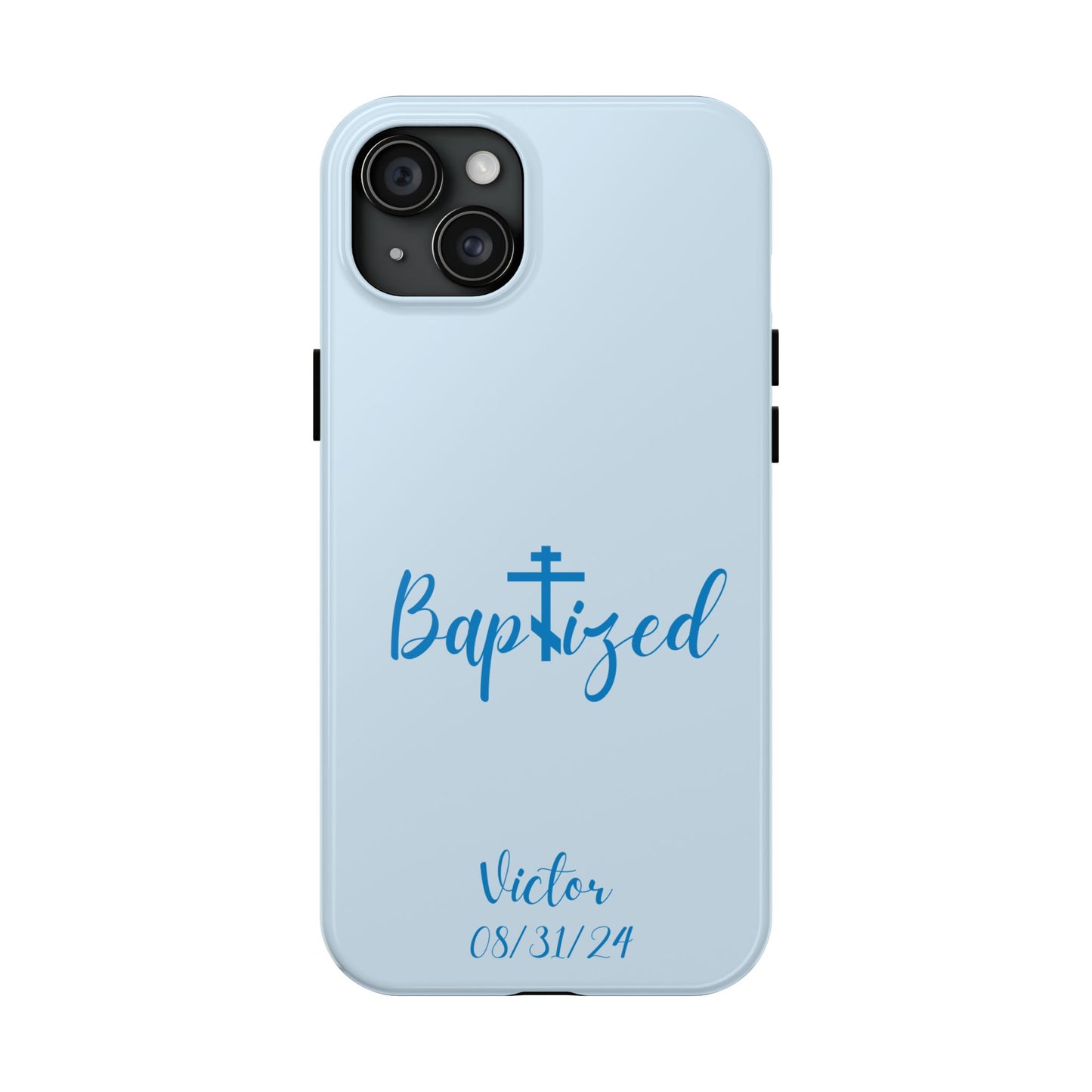 Personalized Baptized Tough iPhone Case