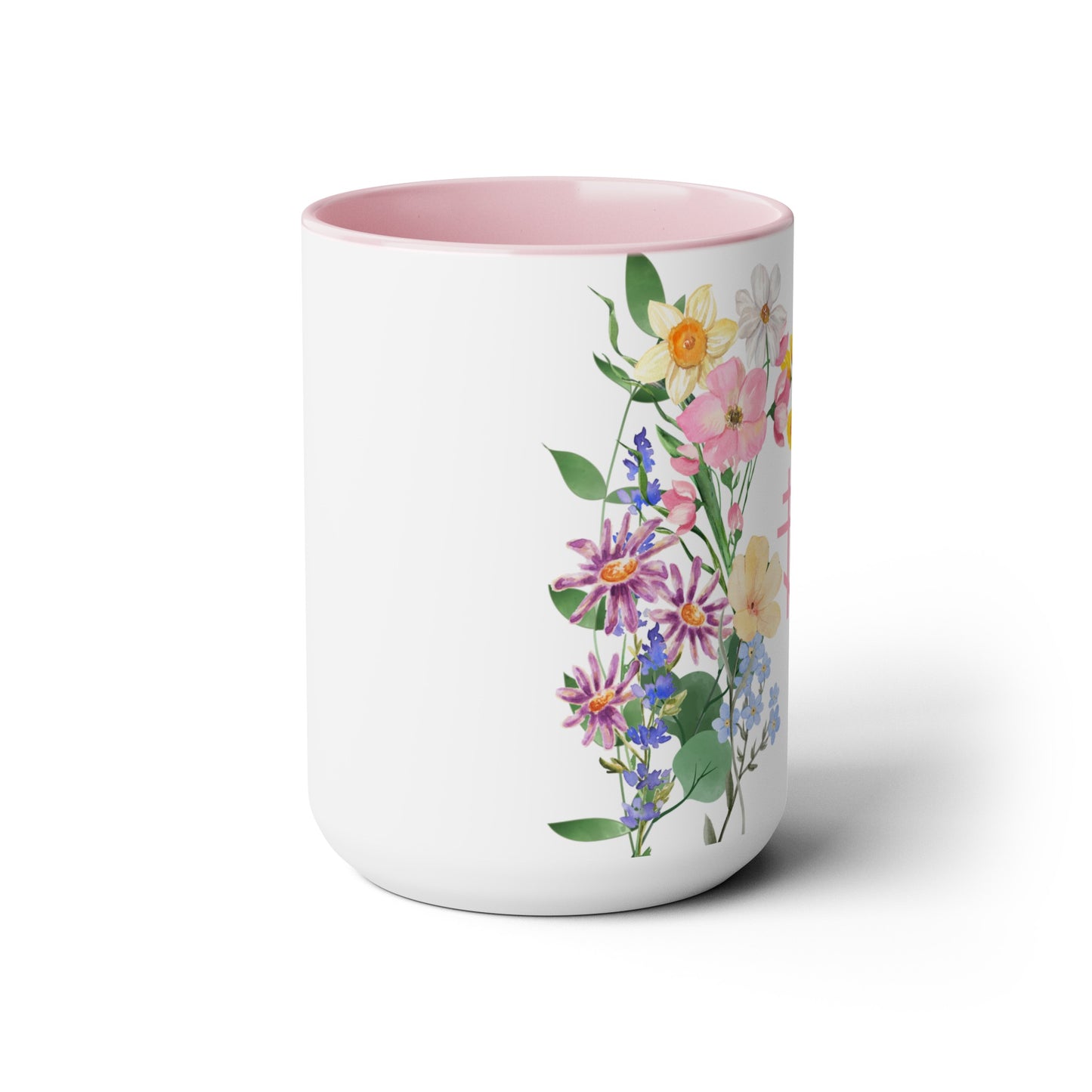 Orthodox Cross Flower Mug