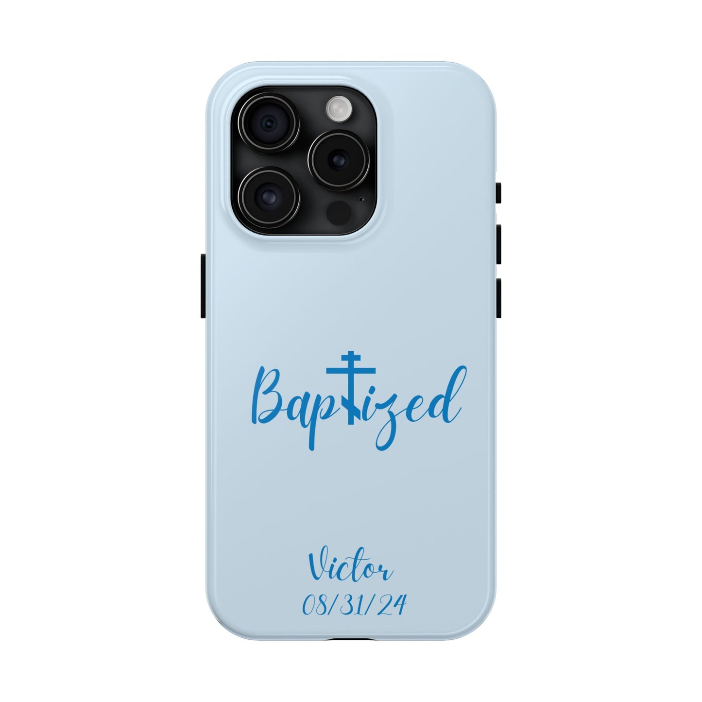 Personalized Baptized Tough iPhone Case