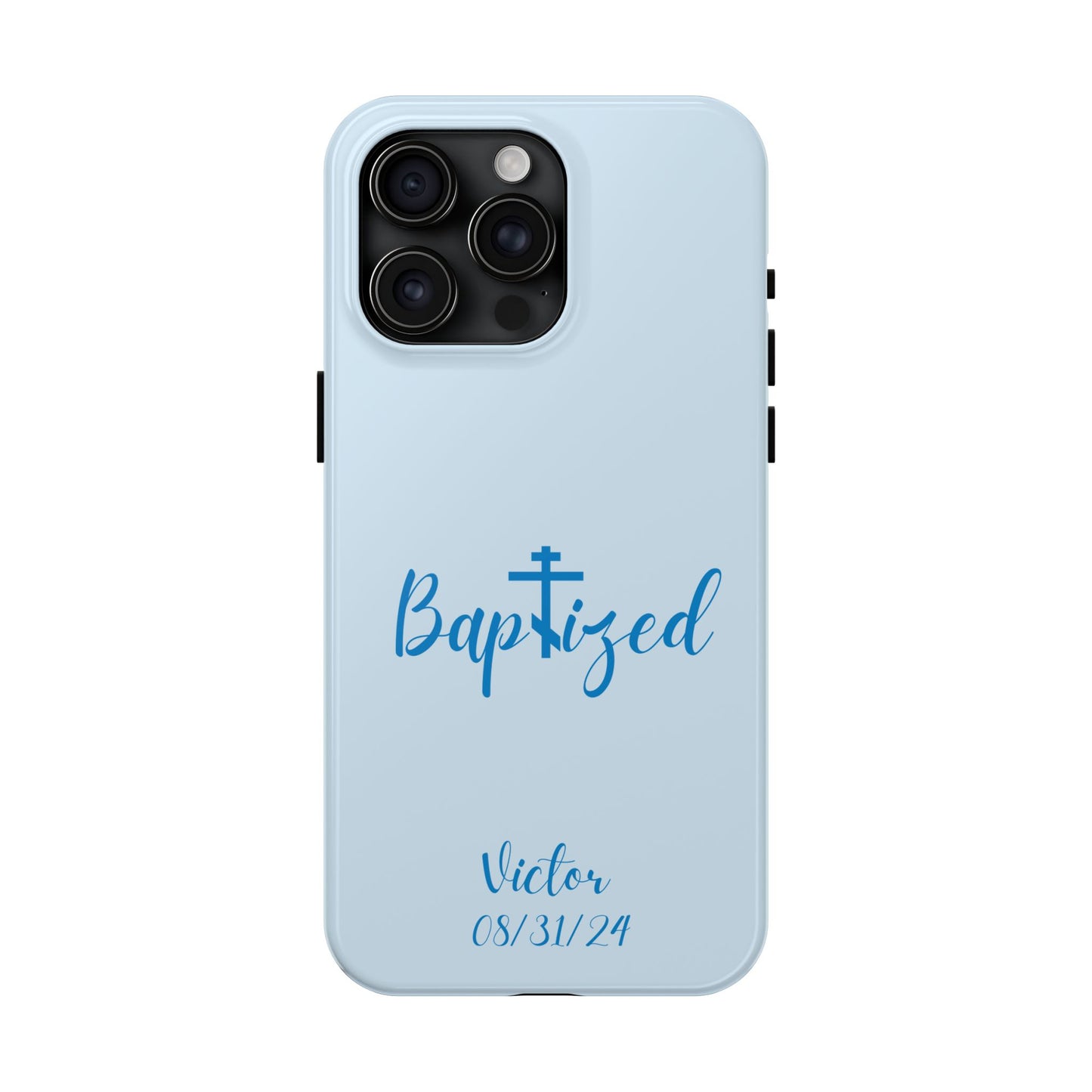 Personalized Baptized Tough iPhone Case