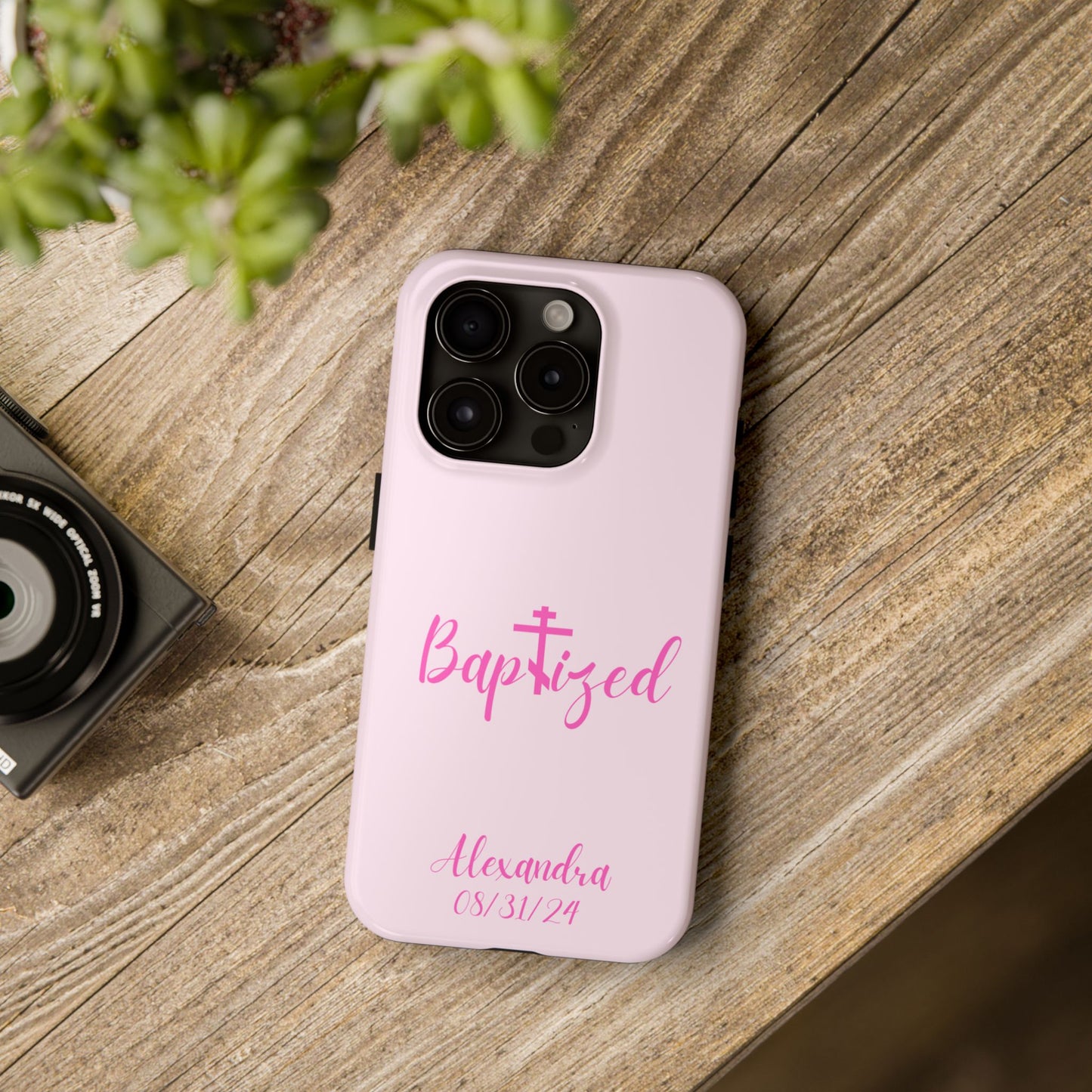 Personalized Baptized iPhone Case