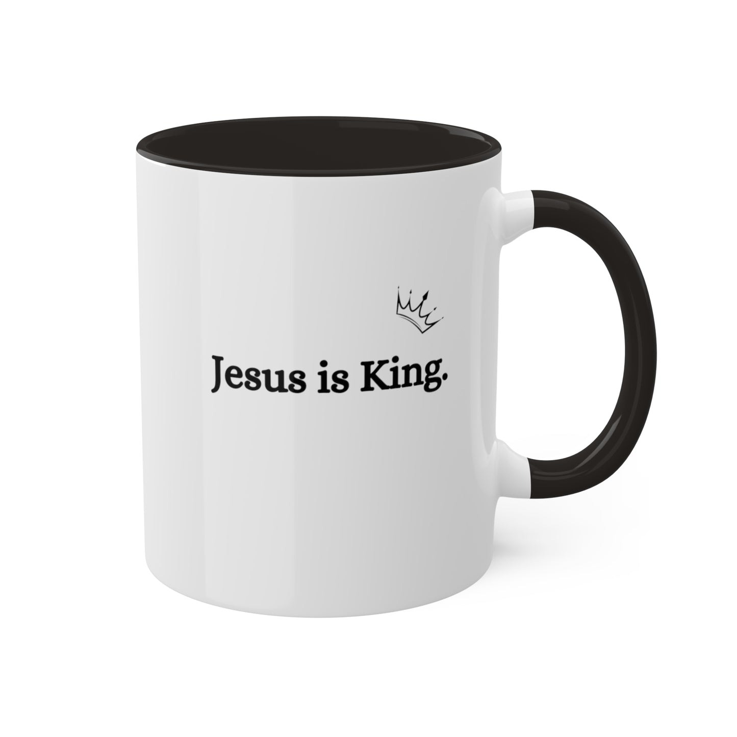 Jesus is King Coffee Mug