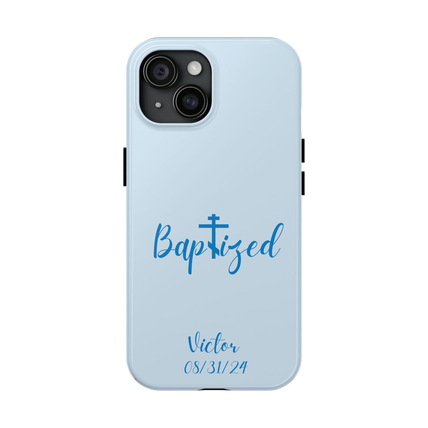 Personalized Baptized Tough iPhone Case