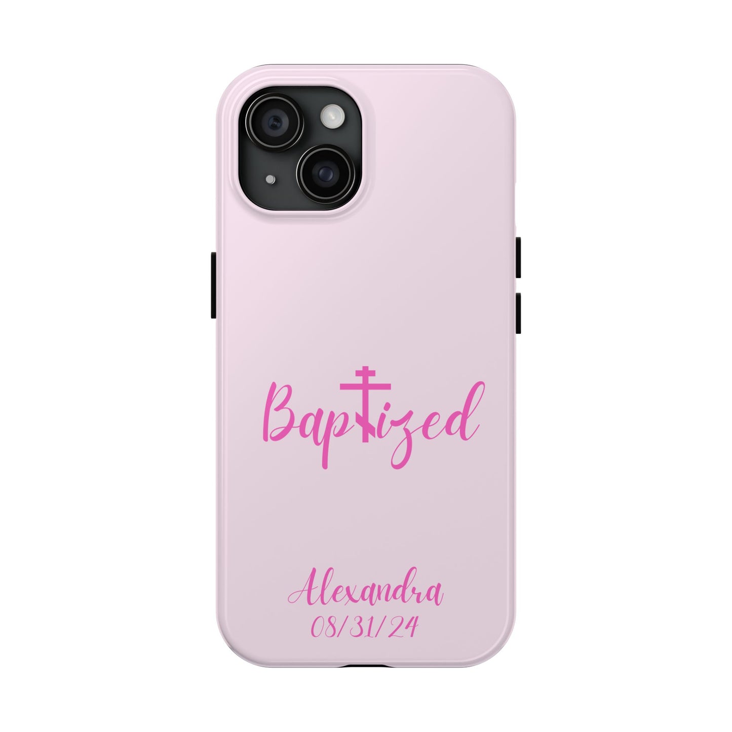 Personalized Baptized iPhone Case