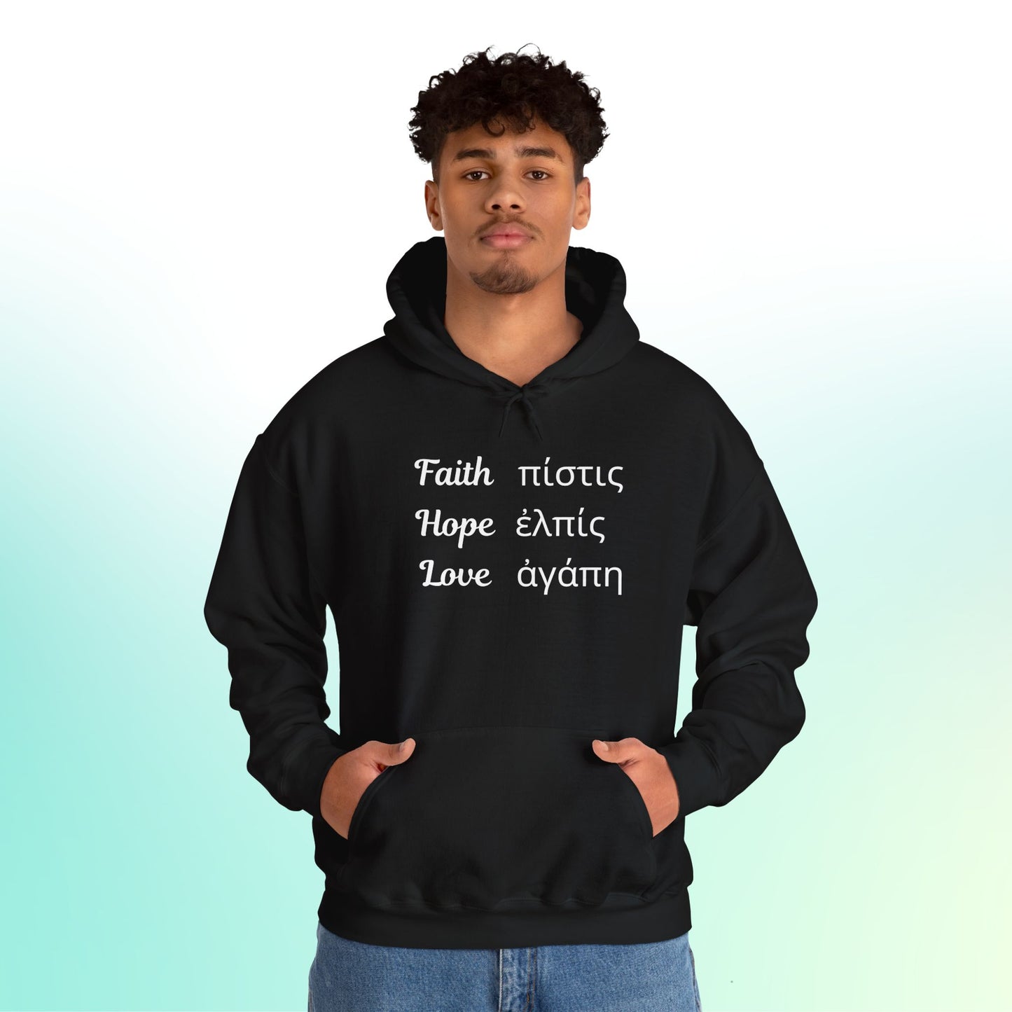 Faith Hope Love Hoodie