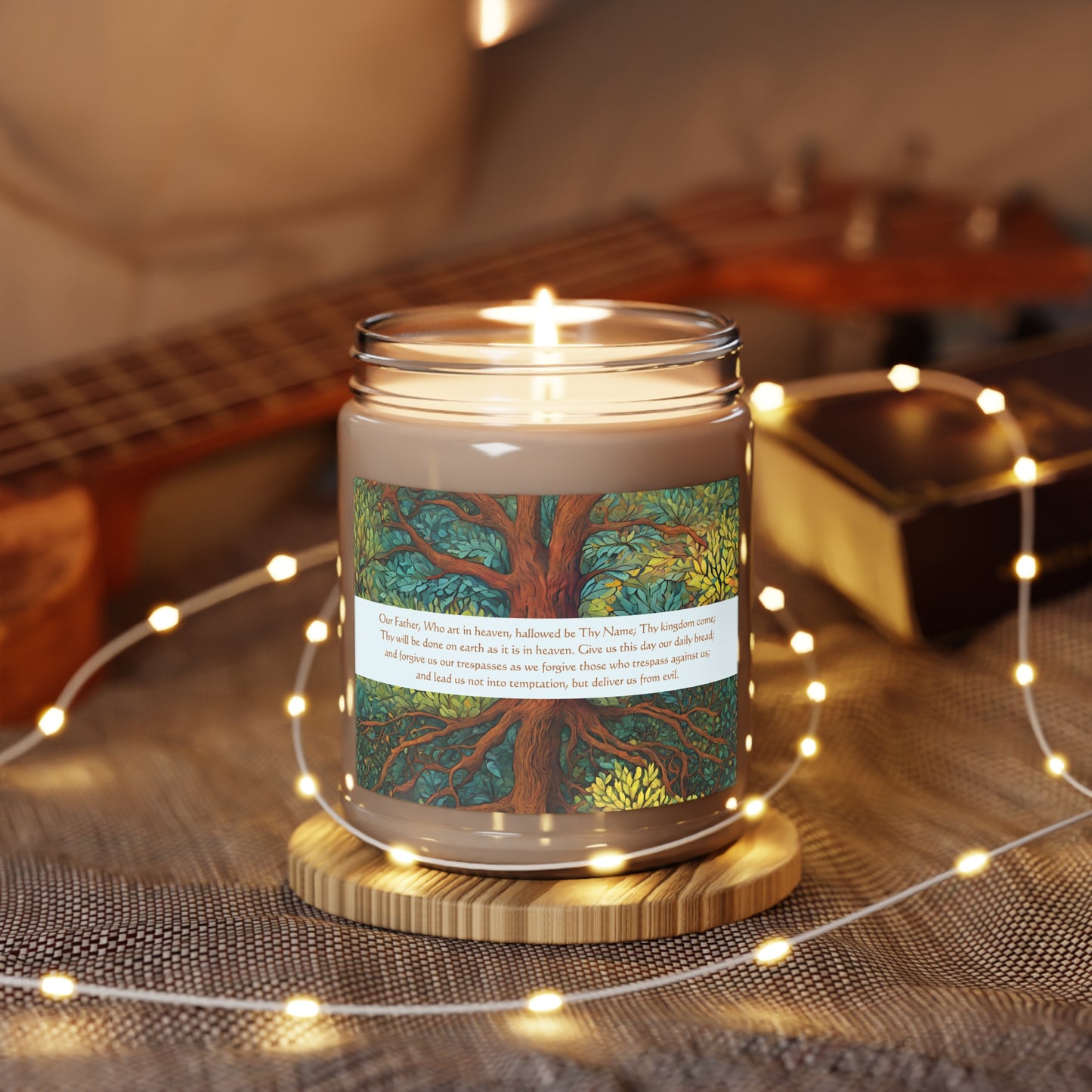 The Lord's Prayer Our Father Soy Candle