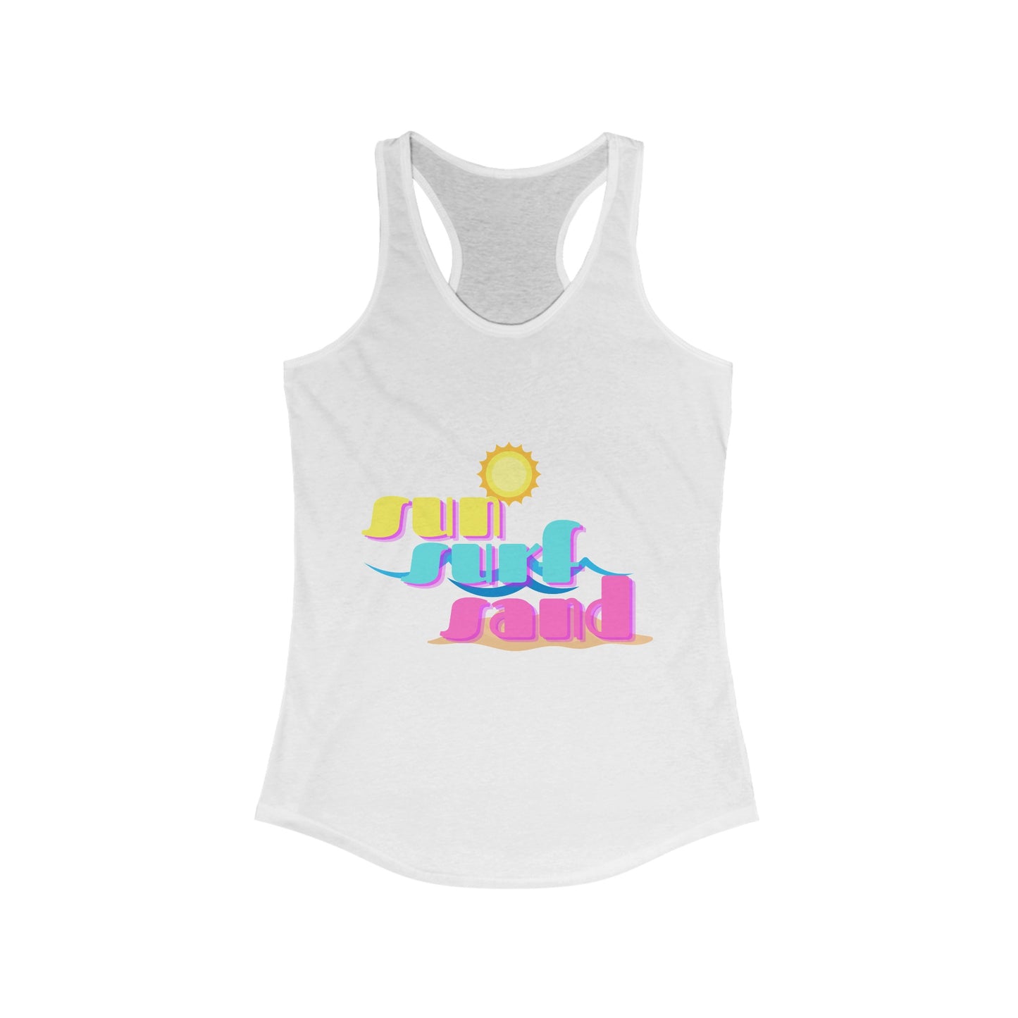 Sun Surf Sand Beach Tank Top