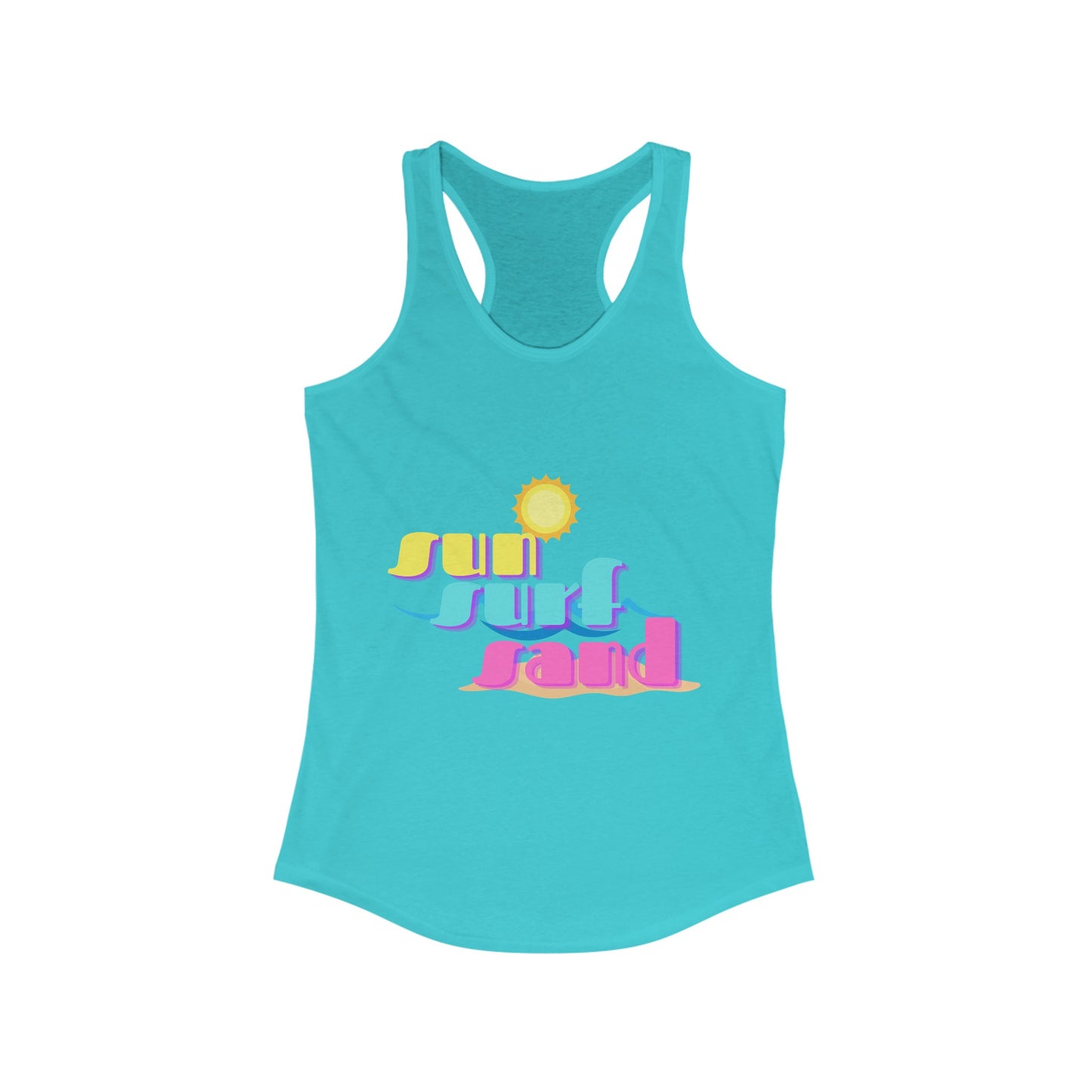 Sun Surf Sand Beach Tank Top