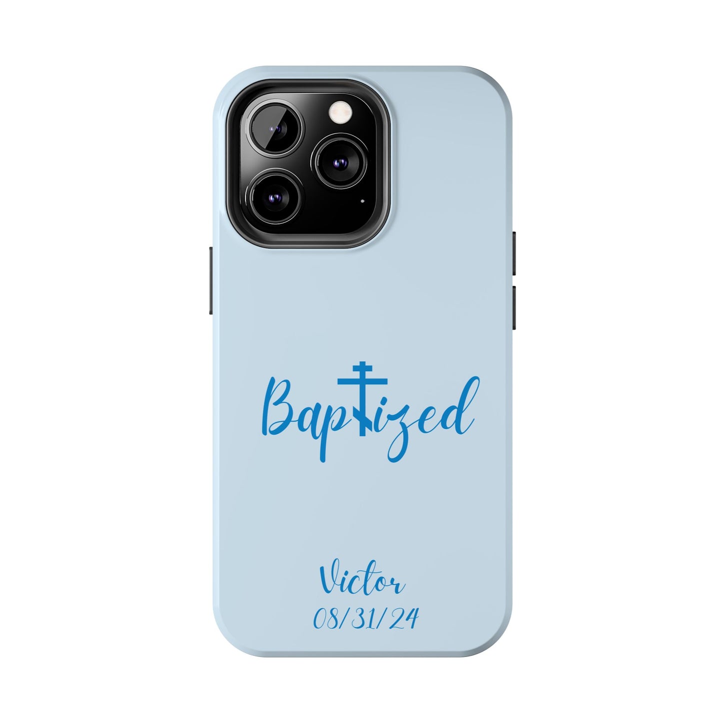 Personalized Baptized Tough iPhone Case