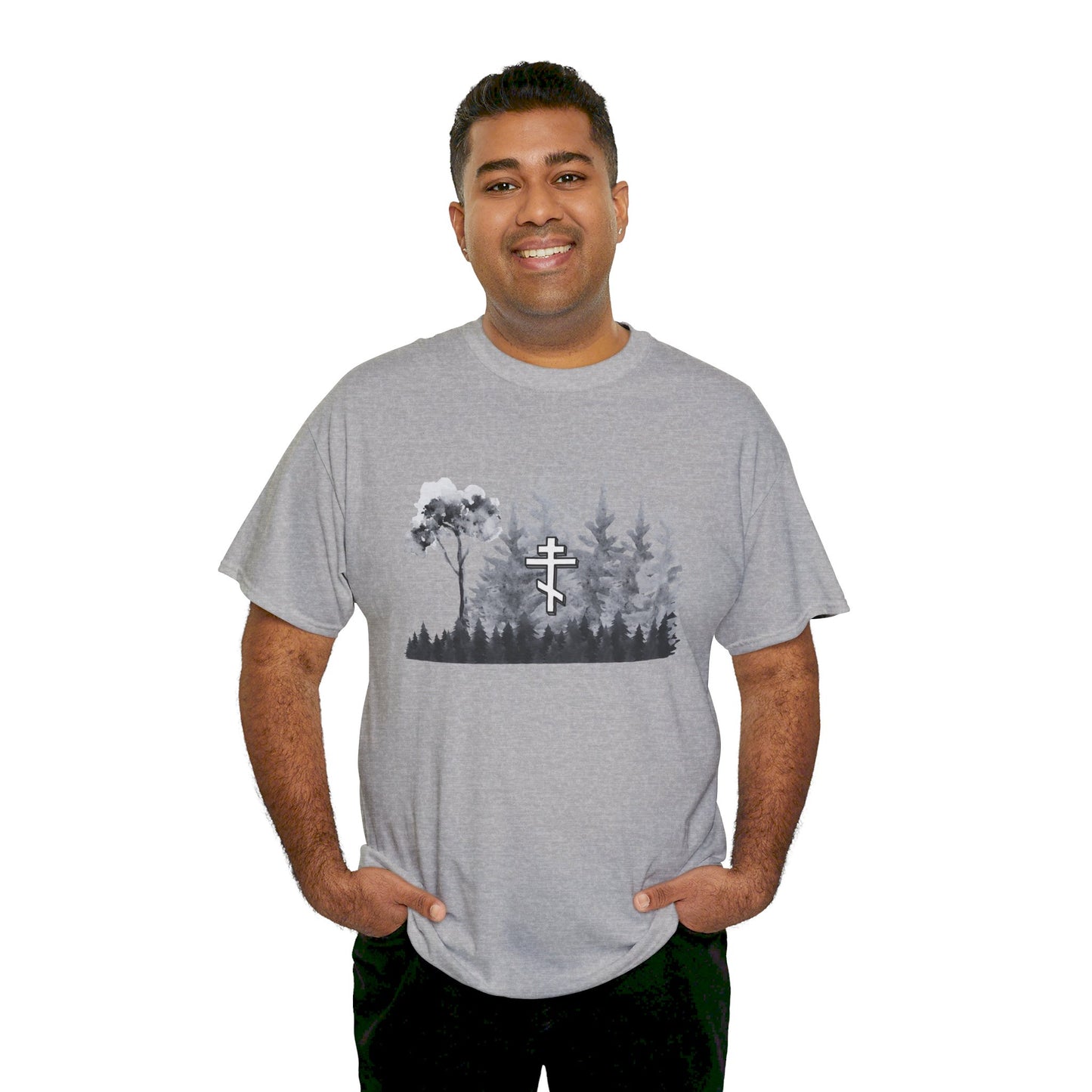 Orthodox Cross Forest T-Shirt