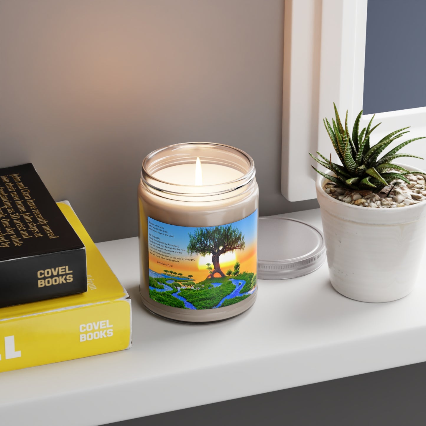 Jeremiah 17:7-8 Scented Soy Candle