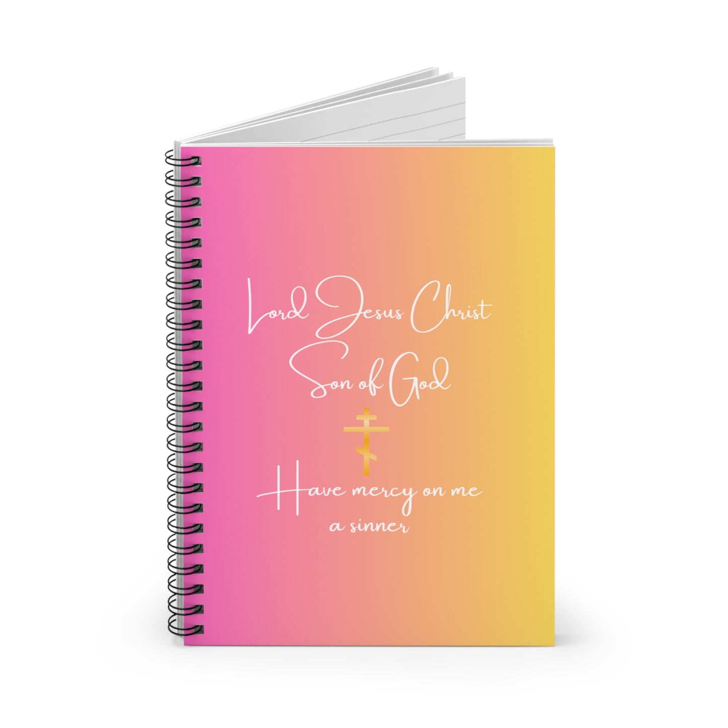 Jesus Prayer Journal Notebook - Ruled