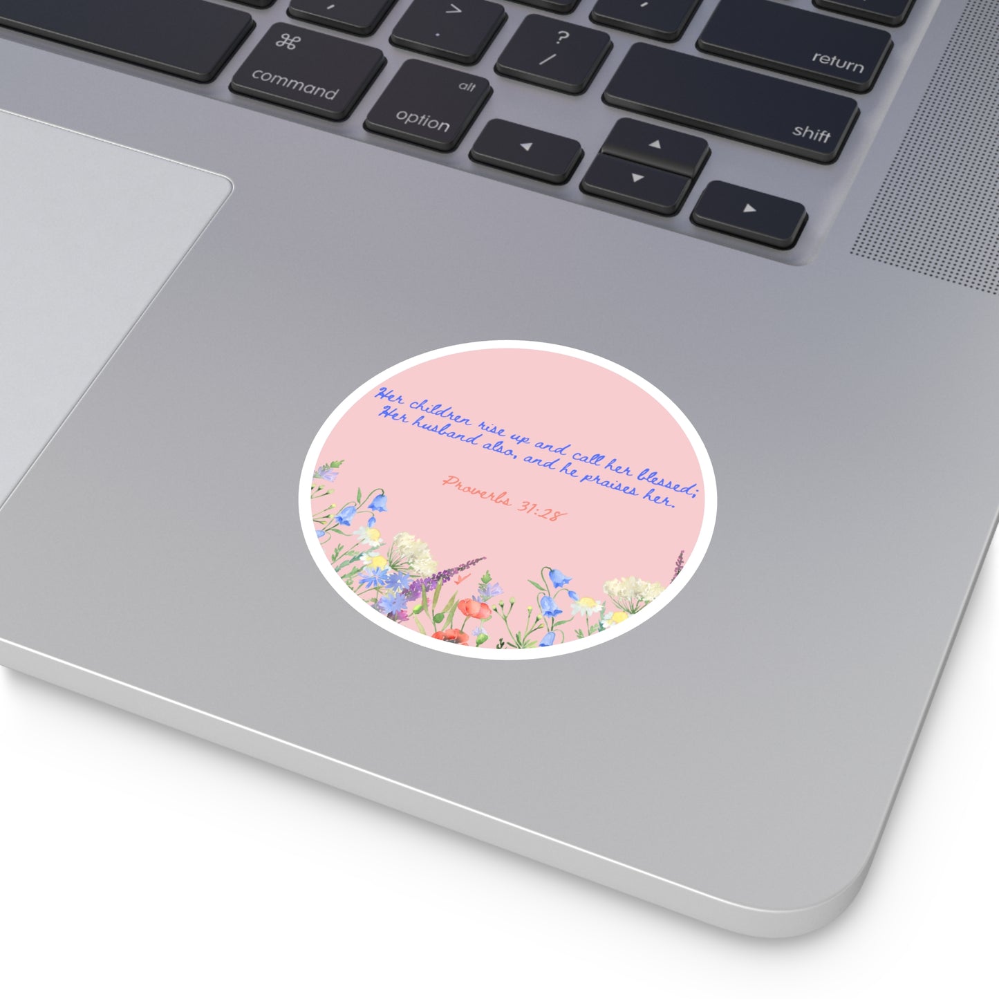 Proverbs 31 Woman Round Sticker