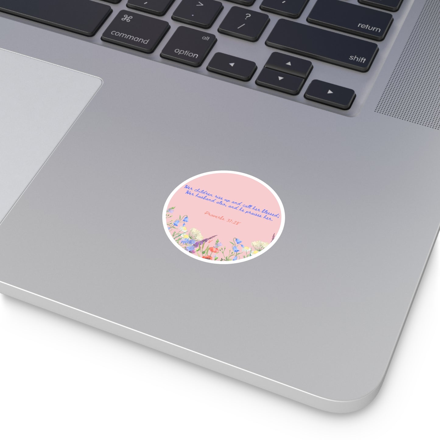 Proverbs 31 Woman Round Sticker