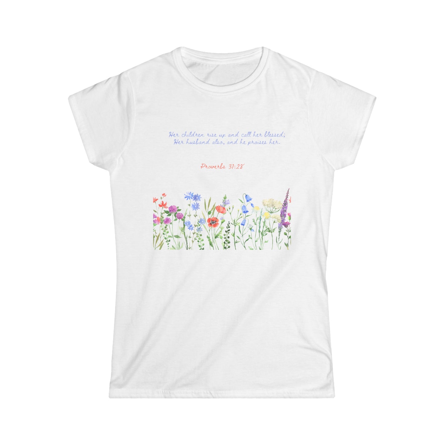 Proverbs 31 Woman Tee Softstyle